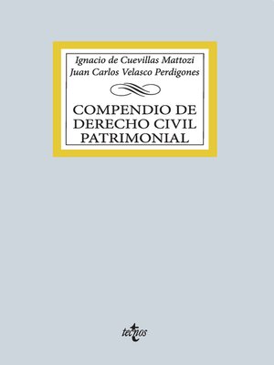 cover image of Compendio de Derecho Civil patrimonial